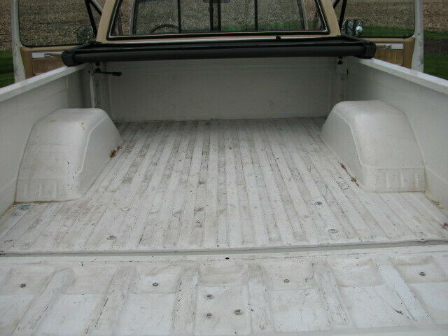 1985 White-Tan Chevrolet C-10