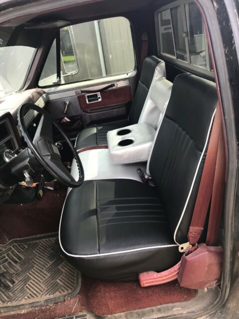 1985 Black Chevrolet C/K Pickup 3500