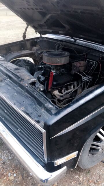 1985 Black Chevrolet C/K Pickup 3500