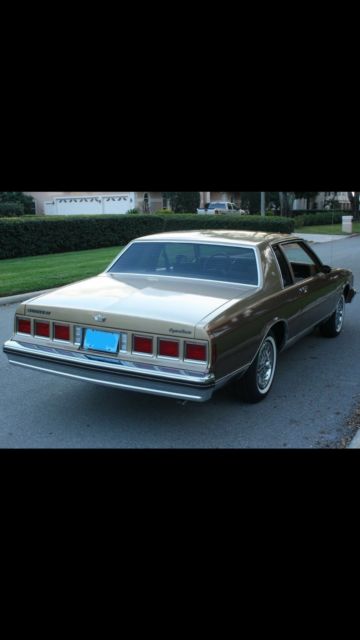 1985 Beige Chevrolet Capriceold Coupe