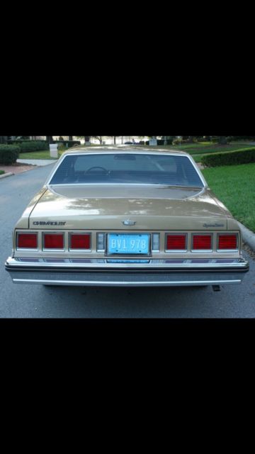 1985 Beige Chevrolet Capriceold Coupe