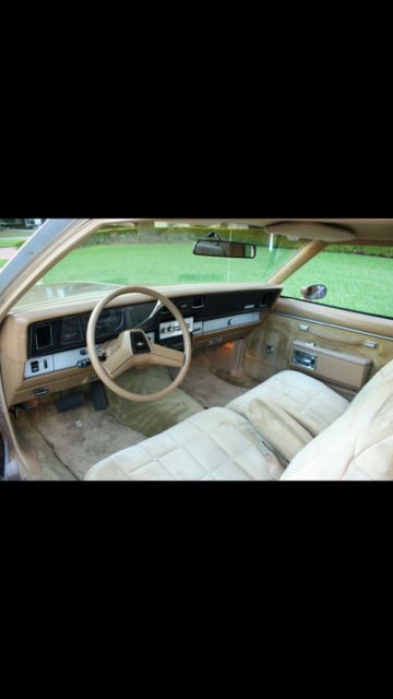 1985 Beige Chevrolet Capriceold Coupe