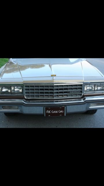 1985 Beige Chevrolet Capriceold Coupe