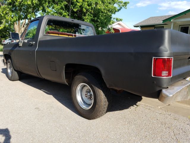 1985 Black Chevrolet C-10 Standard Cab Pickup