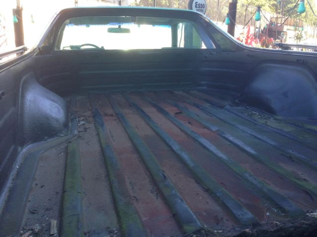 1985 Black Chevrolet El Camino