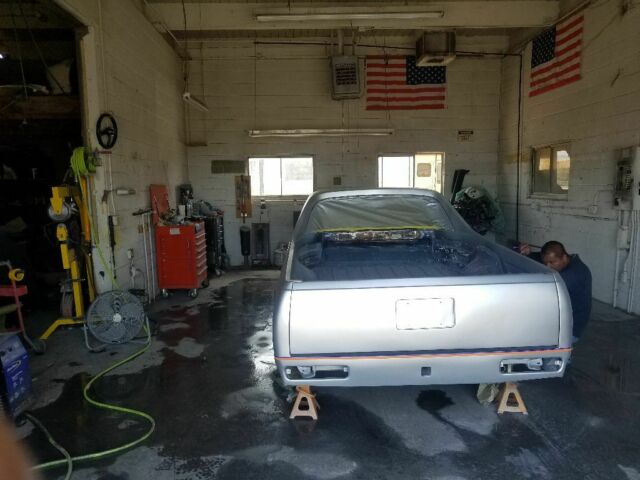 1985 House of color orion silver/Brandywine Chevrolet El Camino Cab & Chassis