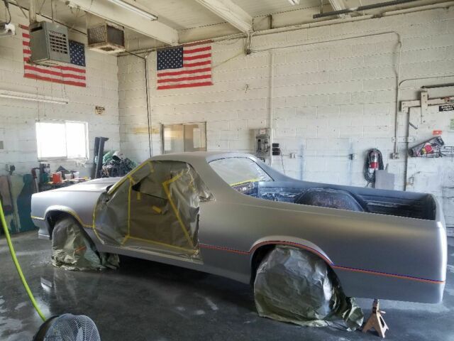 1985 House of color orion silver/Brandywine Chevrolet El Camino Cab & Chassis