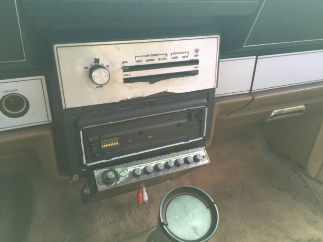 1985 Gold Chevrolet Impala