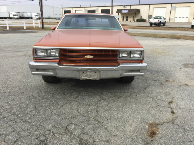 1985 Gold Chevrolet Impala