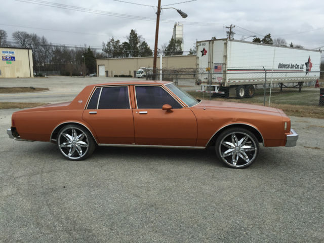 1985 Gold Chevrolet Impala
