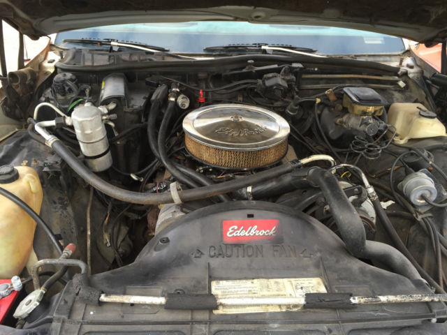 1985 Gold Chevrolet Impala