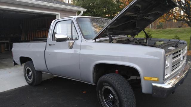 1985 Silver Chevrolet Other Pickups K10