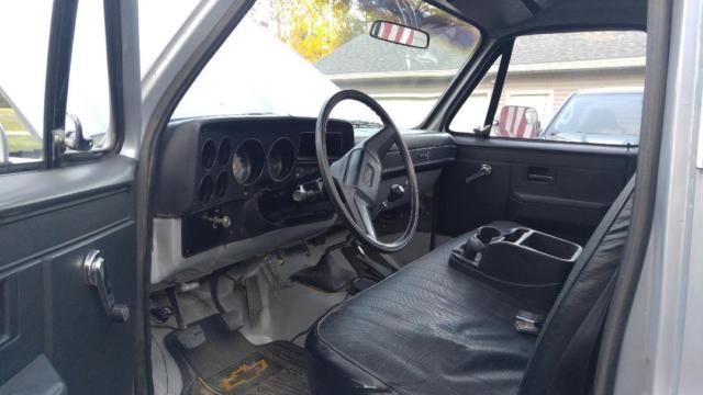 1985 Silver Chevrolet Other Pickups K10
