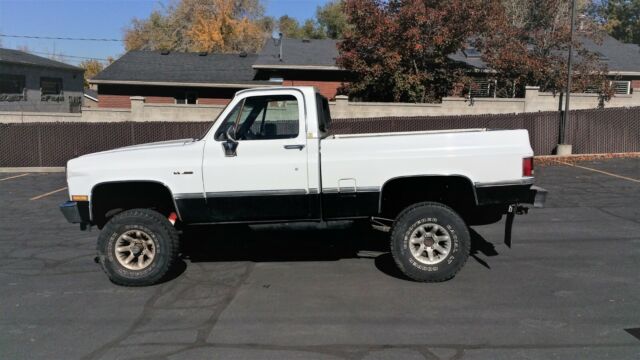 1985 White Chevrolet Other Pickups Standard Cab Short Bed