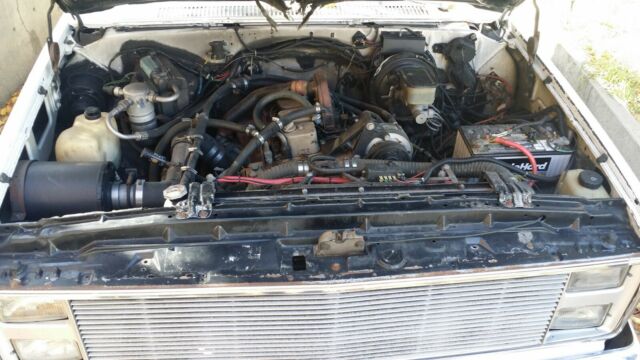 1985 White Chevrolet Other Pickups Standard Cab Short Bed