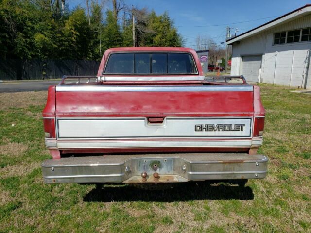 1985 Red Chevrolet C-10 Standard Cab Pickup