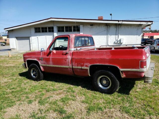 1985 Red Chevrolet C-10 Standard Cab Pickup