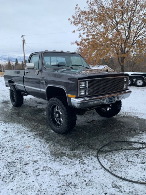 1985 Iridium metallic Chevrolet C/K Pickup 2500 Standard Cab Pickup