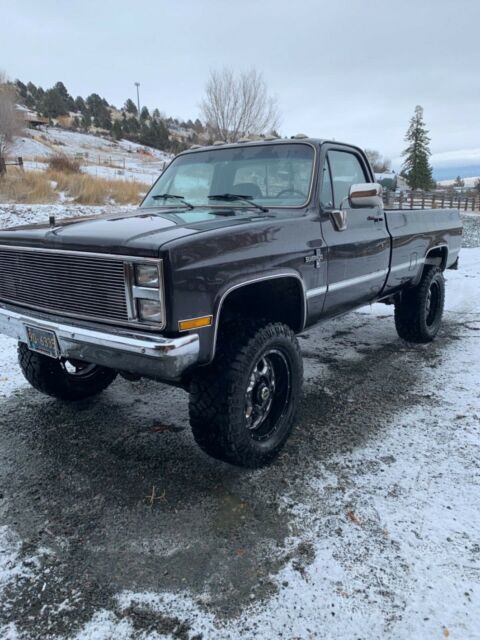 1985 Iridium metallic Chevrolet C/K Pickup 2500 Standard Cab Pickup
