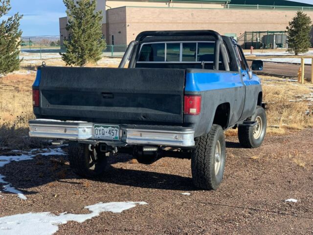 1985 Blue Chevrolet C/K Pickup 2500 Standard Cab Pickup