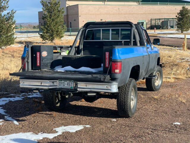 1985 Blue Chevrolet C/K Pickup 2500 Standard Cab Pickup
