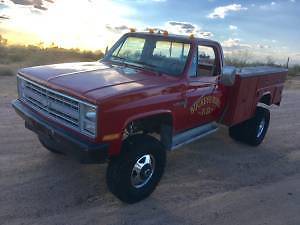 1985 Red Chevrolet Other Pickups