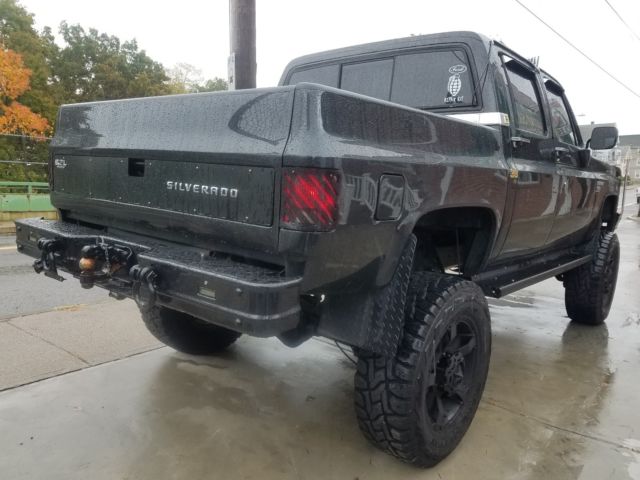 1985 Black Chevrolet C/K Pickup 3500 Crew Cab Pickup