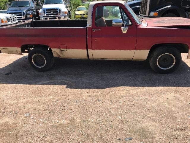 1985 Red Chevrolet C-10 Standard Cab Pickup