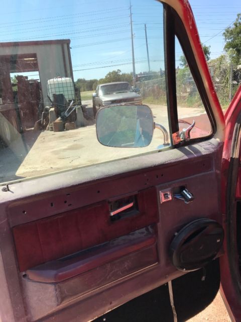 1985 Red Chevrolet C-10 Standard Cab Pickup