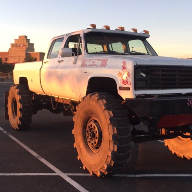 1985 White Chevrolet Other Pickups Crew Cab Pickup