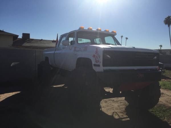 1985 White Chevrolet Other Pickups Crew Cab Pickup
