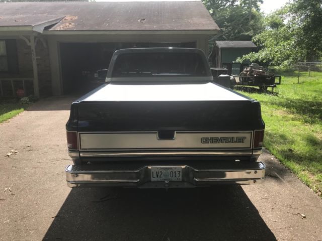 1985 Blue Chevrolet C-10 Standard Cab Pickup