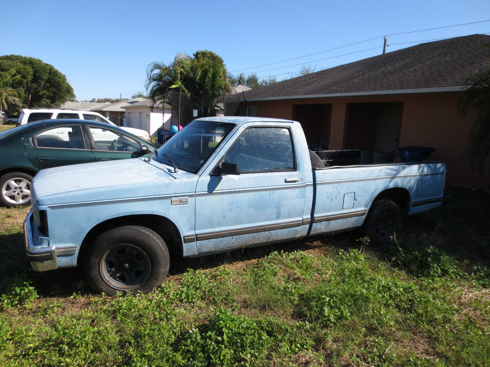 1985 Blue Chevrolet S-10