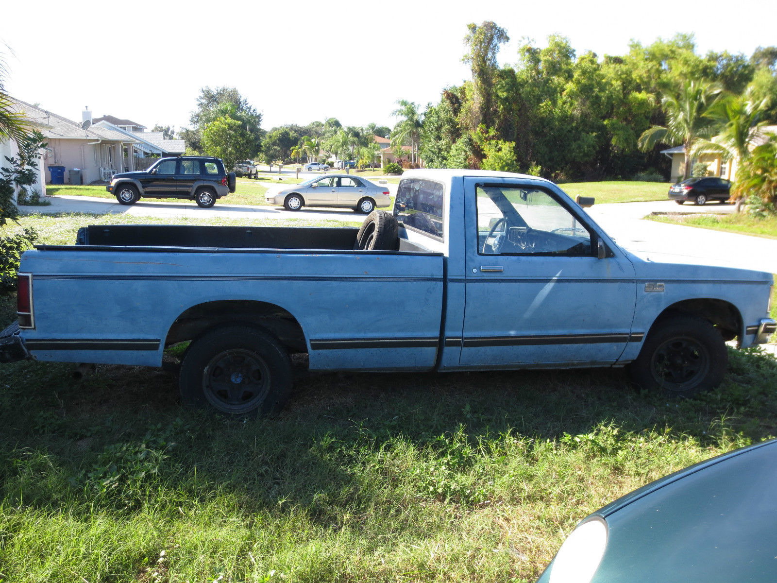 1985 Blue Chevrolet S-10