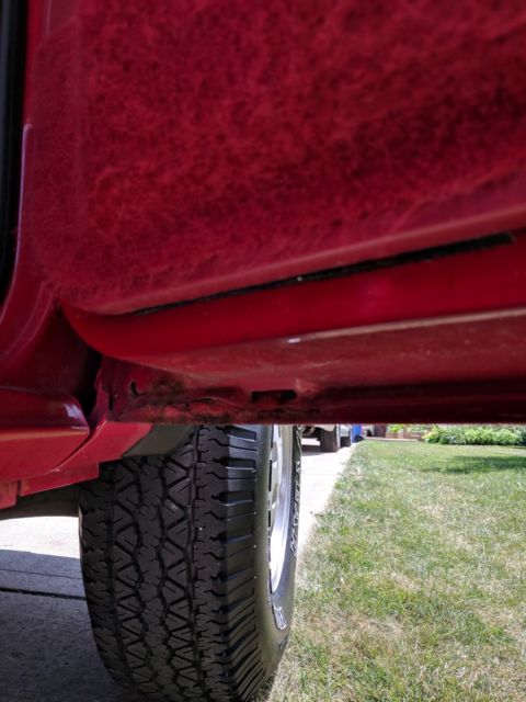 1985 Red/White Chevrolet Blazer SUV