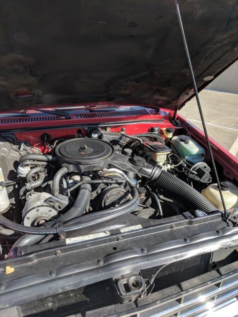 1985 Red/White Chevrolet Blazer SUV