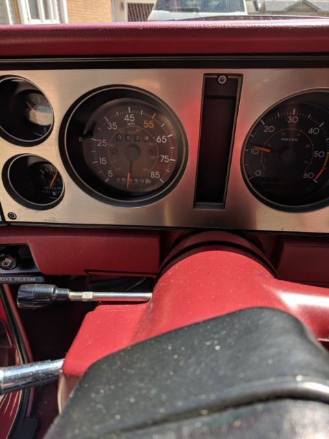 1985 Red/White Chevrolet Blazer SUV