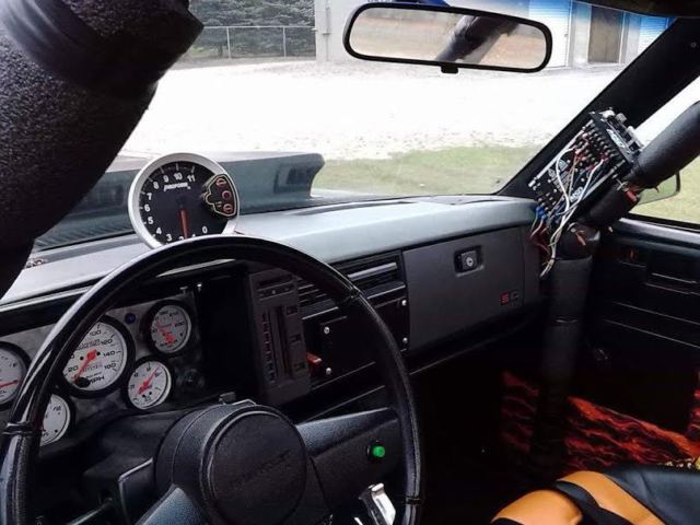 1985 Black Chevrolet S-10 Extended Crew Cab Pickup