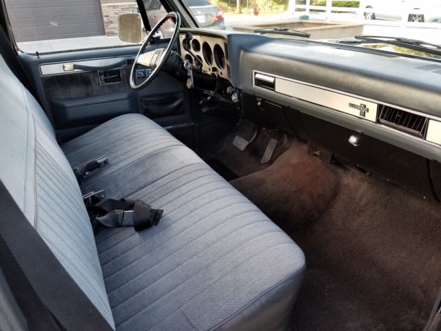 1985 Black Chevrolet C-10 Standard Cab Pickup