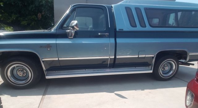 1985 Blue Chevrolet C-10 Cab & Chassis