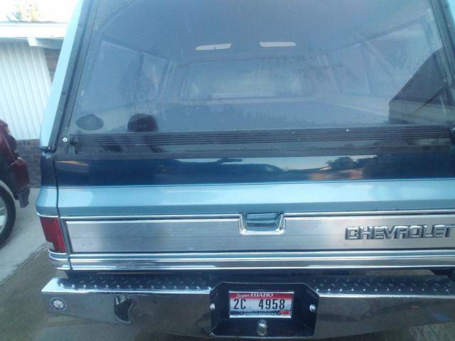 1985 Blue Chevrolet C-10 Cab & Chassis