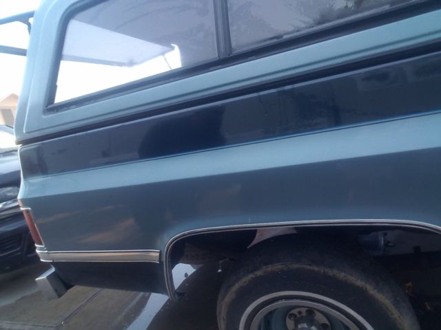 1985 Blue Chevrolet C-10 Cab & Chassis