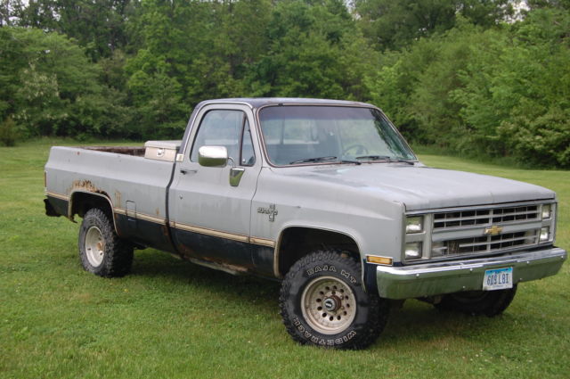 1985 Gray Chevrolet C/K Pickup 1500