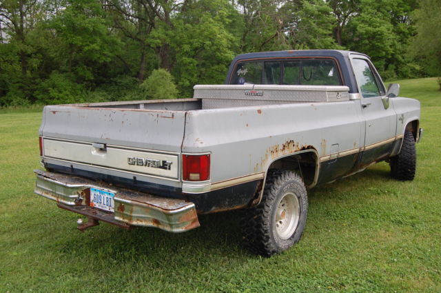 1985 Gray Chevrolet C/K Pickup 1500