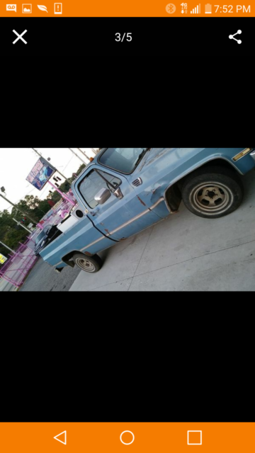 1985 Sky blue Chevrolet C/K Pickup 1500 Pick up