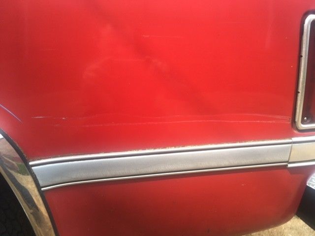 1985 Red Chevrolet C-10 truck