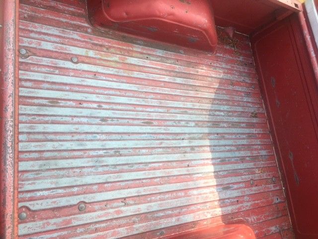 1985 Red Chevrolet C-10 truck