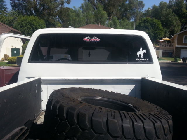 1985 White Chevrolet Other Pickups