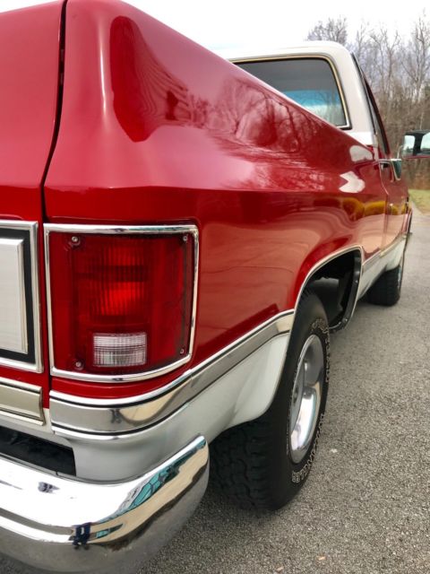 1985 Red Chevrolet C-10 Standard Cab Pickup