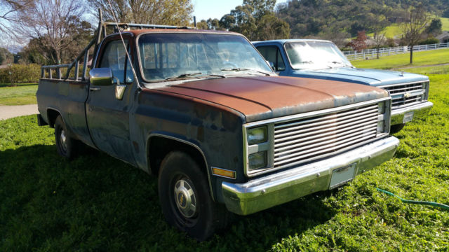 1985 Blue Chevrolet Other Pickups Standard Cab Pickup